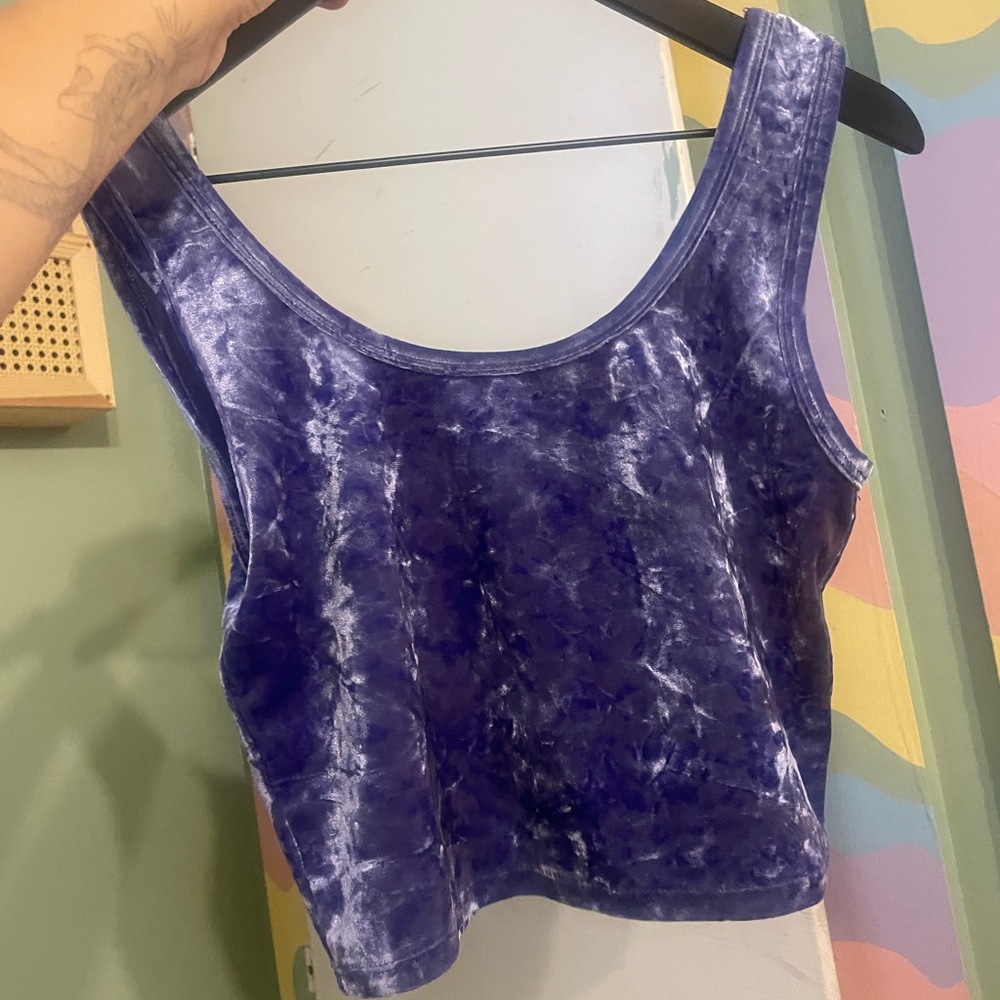 Forever 21 Velvet Tank Top